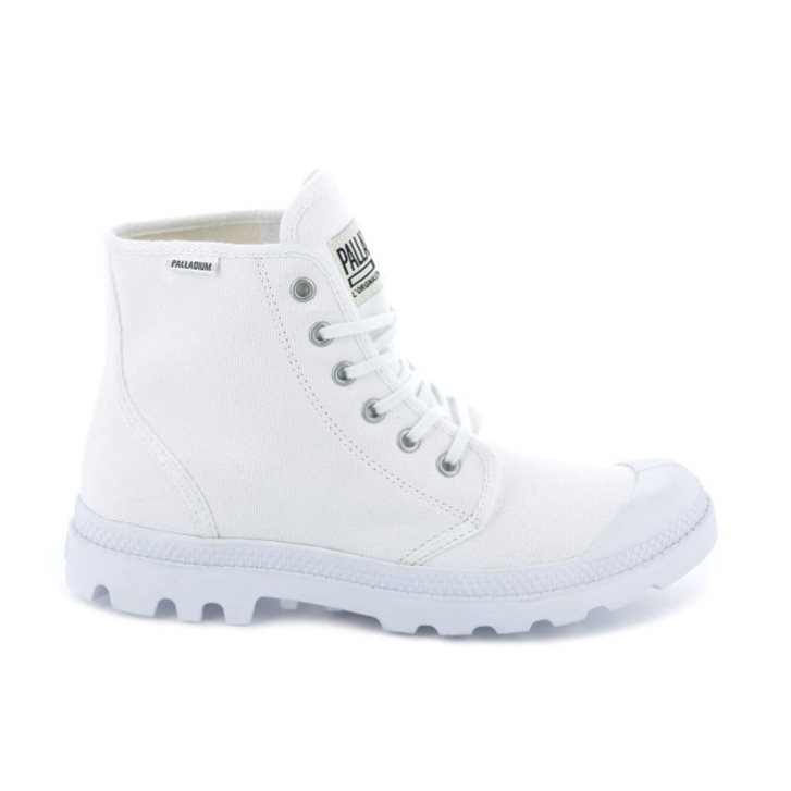 Baskets Palladium Pampa Hi Originale High Tops Femme Blanche | FR FLS146V